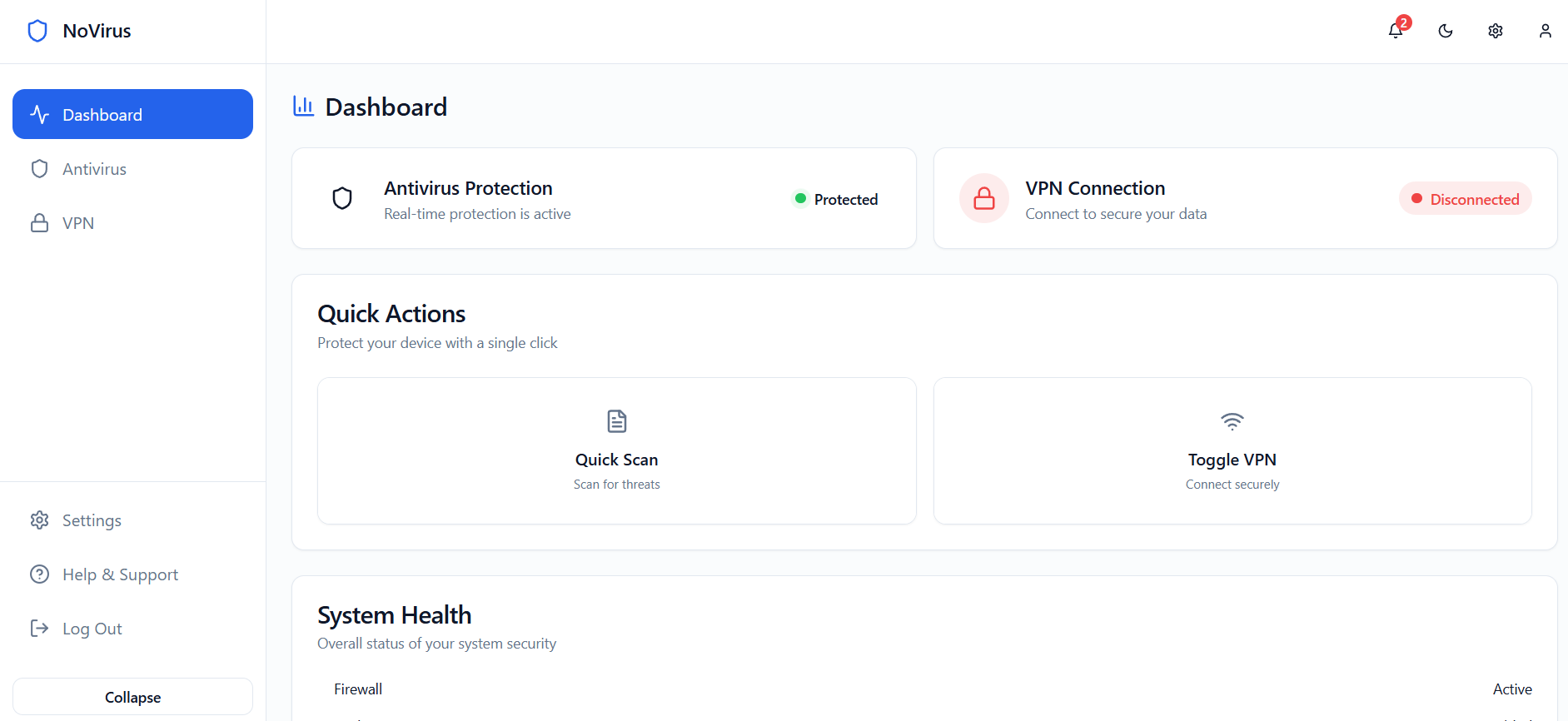 Antivirus with VPN